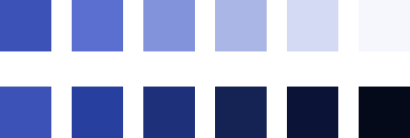 Tipos de tonos colores